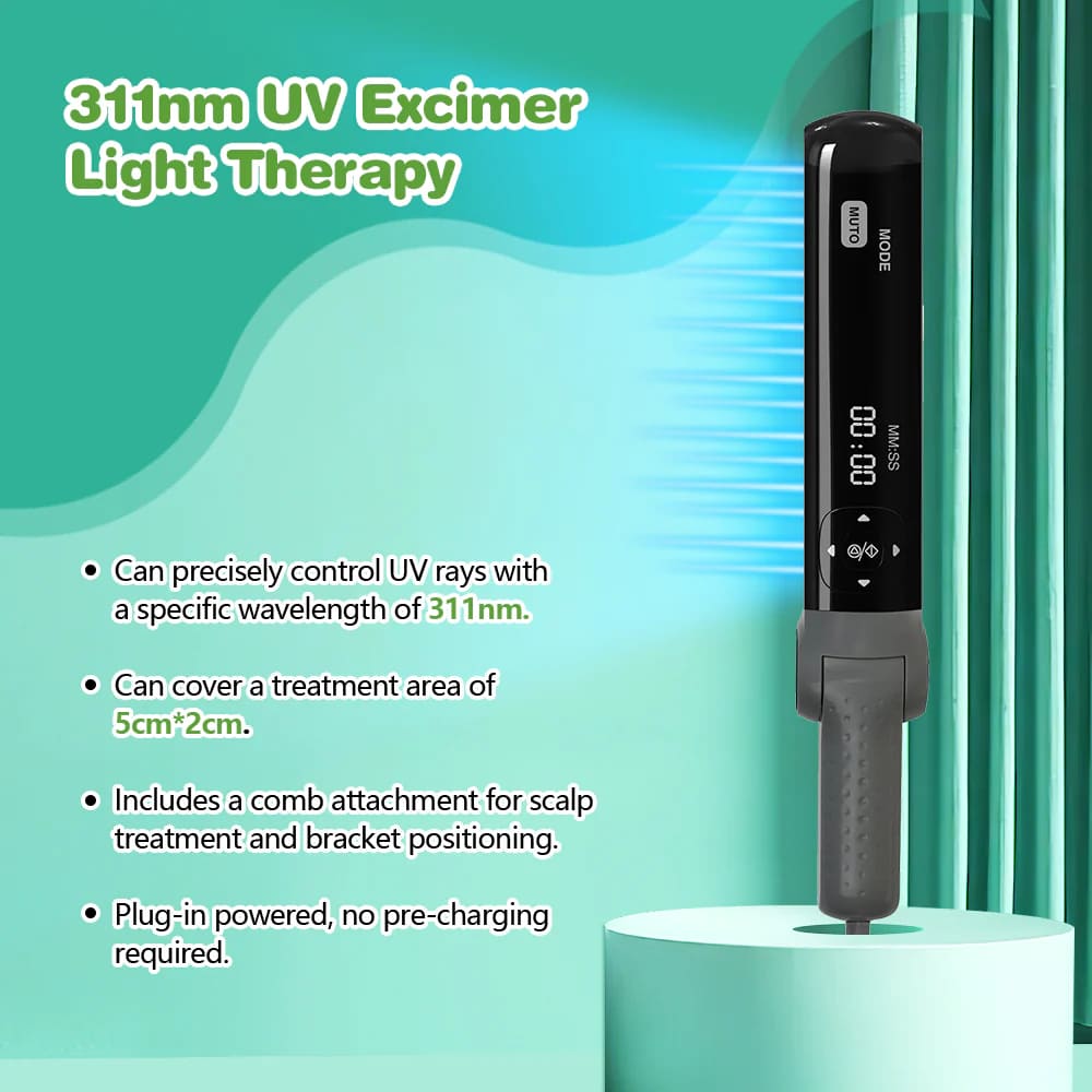 Philips Narrowband UVB Phototherapy Panel - Medical Grade 311nm Light Therapy for Vitiligo & Psoriasis Treatment at Home