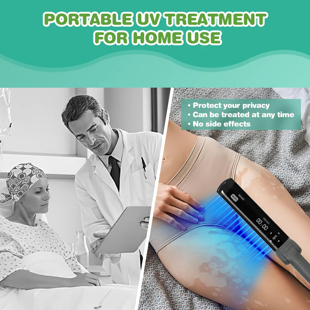Philips Narrowband UVB Phototherapy Panel - Medical Grade 311nm Light Therapy for Vitiligo & Psoriasis Treatment at Home